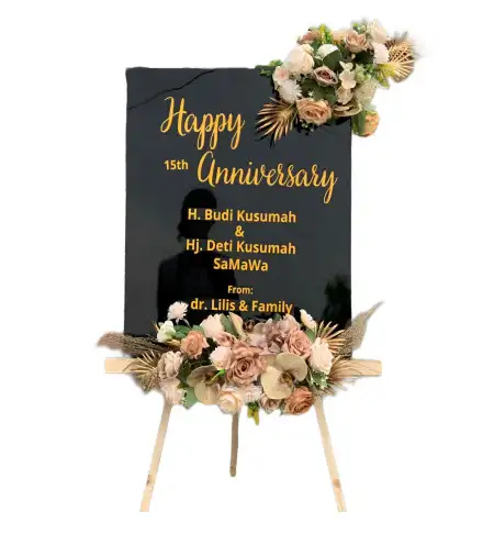 Papan Bunga Akrilik Sumbergondo