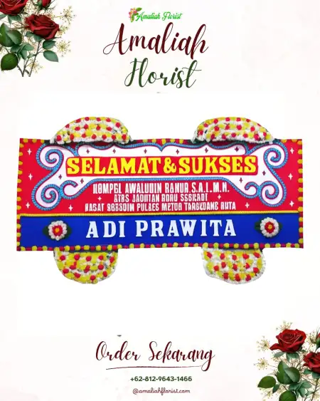Papan Bunga Ucapan Selamat Sumbergondo